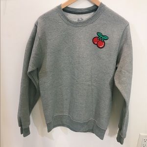 Grey Cherry Sweatshirt